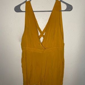 Yellow romper